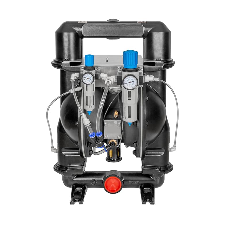 ARO气动隔膜泵输送粉体以及使用注意